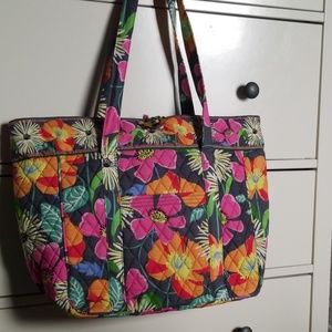 Vera Bradley Large Laptop Tote Jazzy Blooms